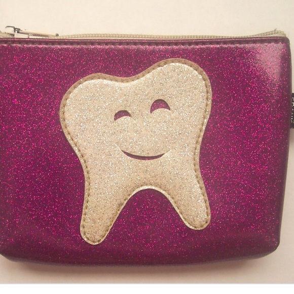 iso PAUL FRANK COZY MOLAR VINYL GLITTER BAG!!! - Picture 2 of 3